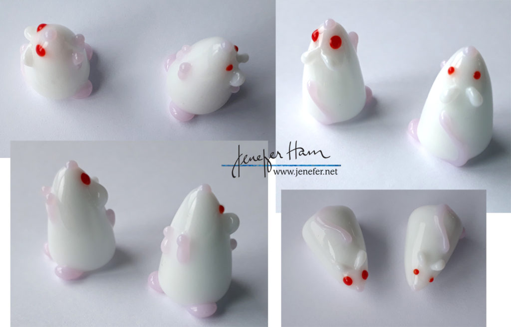albino rats by Jenefer Ham